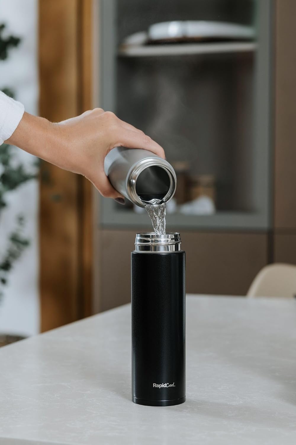 Nuby Rapid Cool Flask (Black)