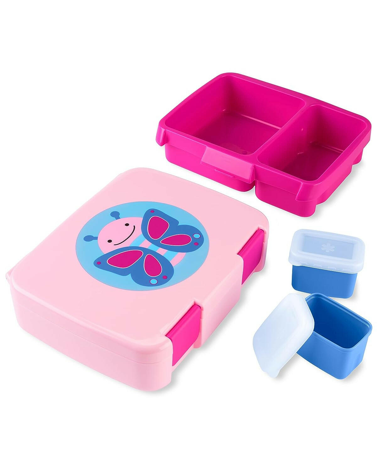 Skip Hop Kids Bento Lunch Box, Ages 3+, Zoo Butterfly.