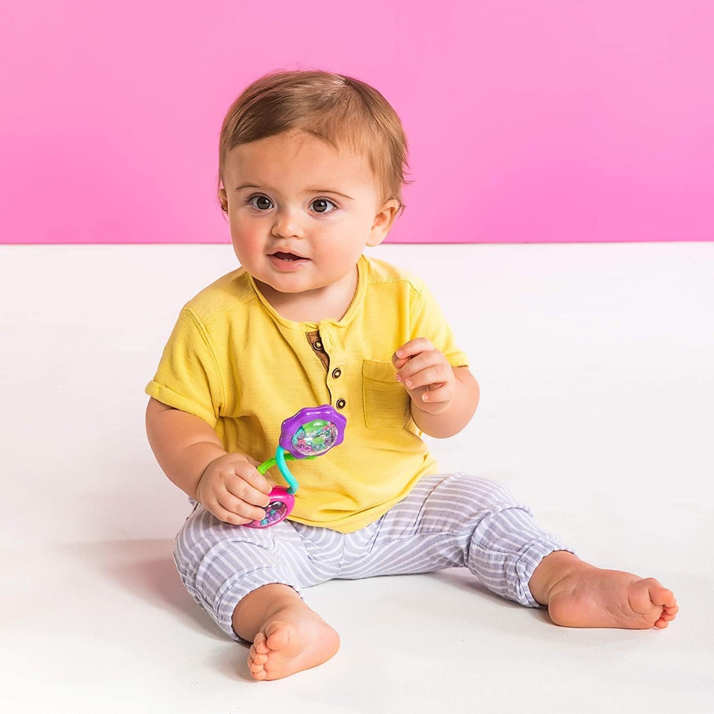 Bright Starts Rattle and Shake Barbell Toy