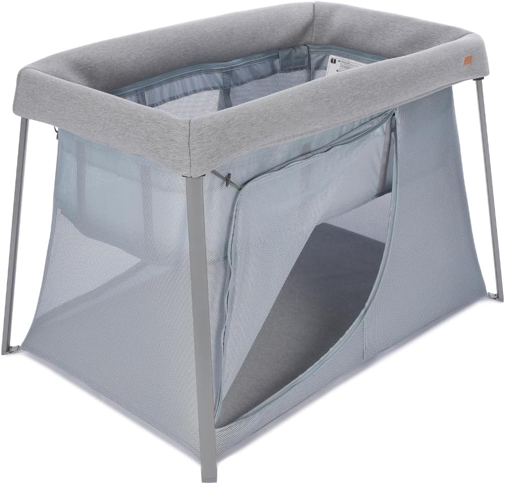 Beaba 4 In 1 Travel Cot Pebble (Grey)