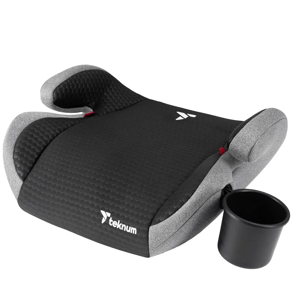 Teknum Car Seat Booster - Mars (Grey, 4-12 Years Old)