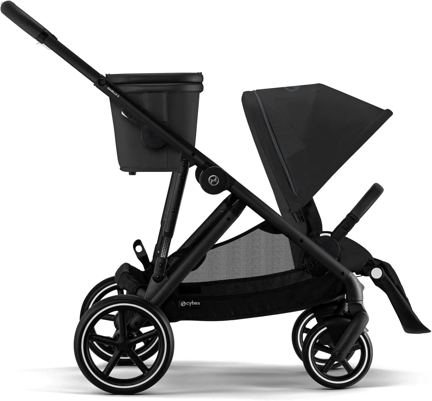 Cybex Gold Black Frame Gazelle S Stroller (Moon Black)