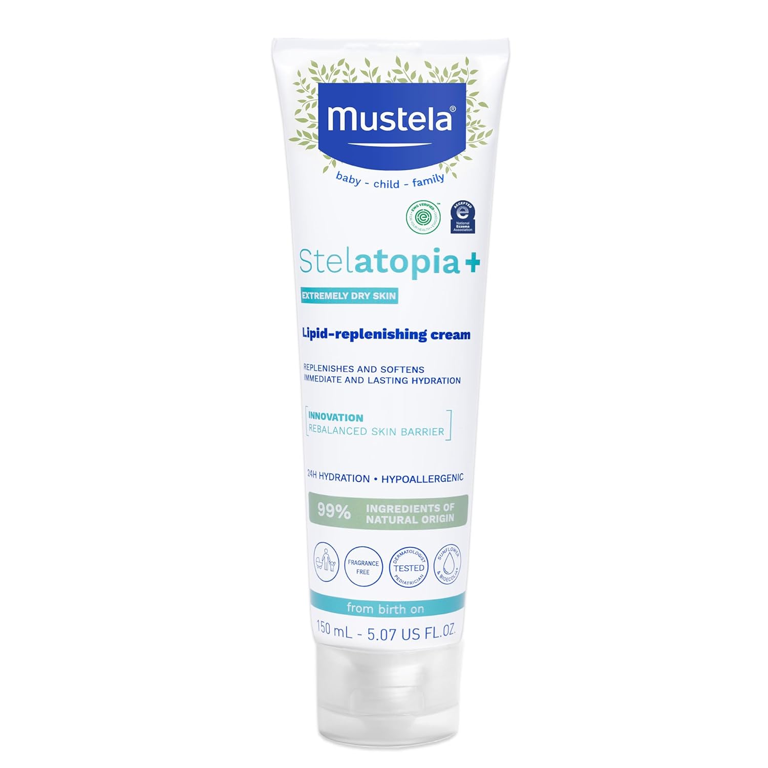 Mustela Stelatopia+ Lipid-Replenishing Cream, 150ml