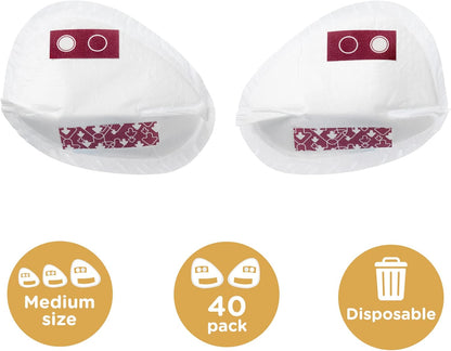 Tommee Tippee Made For Me Disposable Breast Pads (Small, 40pcs)