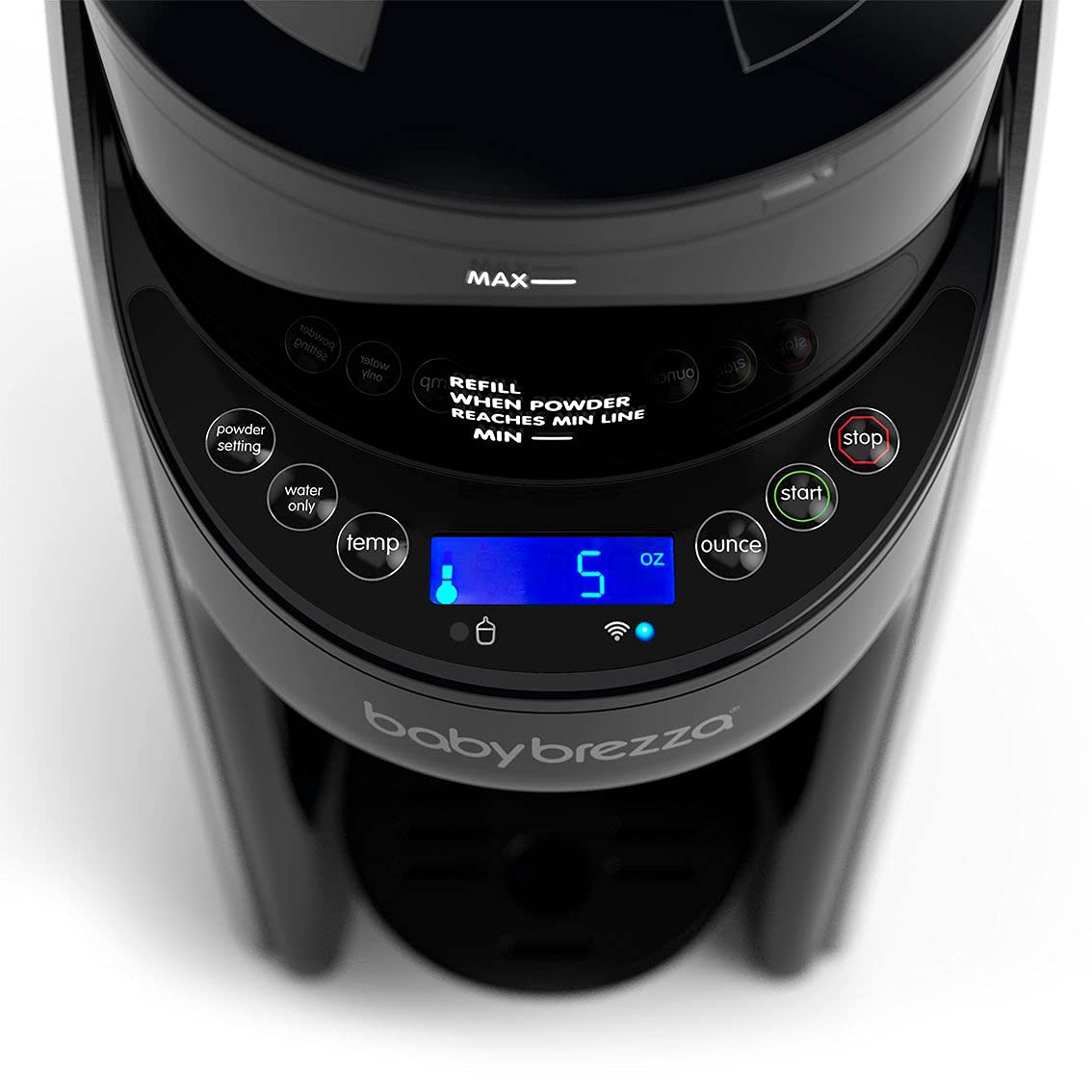 Baby Brezza Formula Pro Advanced WiFi Formula Dispenser Machine, Black