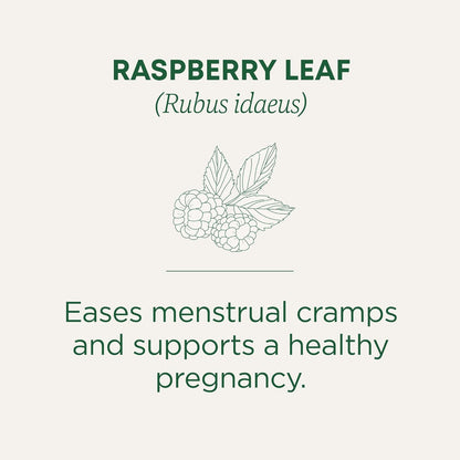Traditional Medicinals Organic Raspberry Leaf Tea, Supports Healthy Pregnancy and Soothes Menstrual Cramps