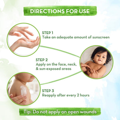 Mamaearth Baby Rich Moisturizing Sun Screen (50gm)