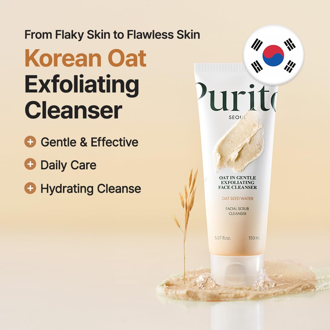 Purito Oat In Gentle Exfoliating Face Cleanser (150ml)