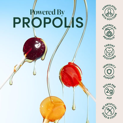 Beekeeper's Naturals Kids Throat Soothing Lollipops (15 Pcs)