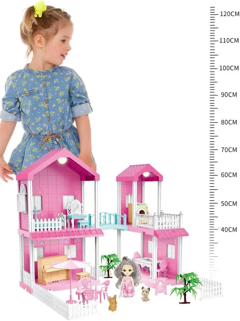 Pink Villa Toy Set