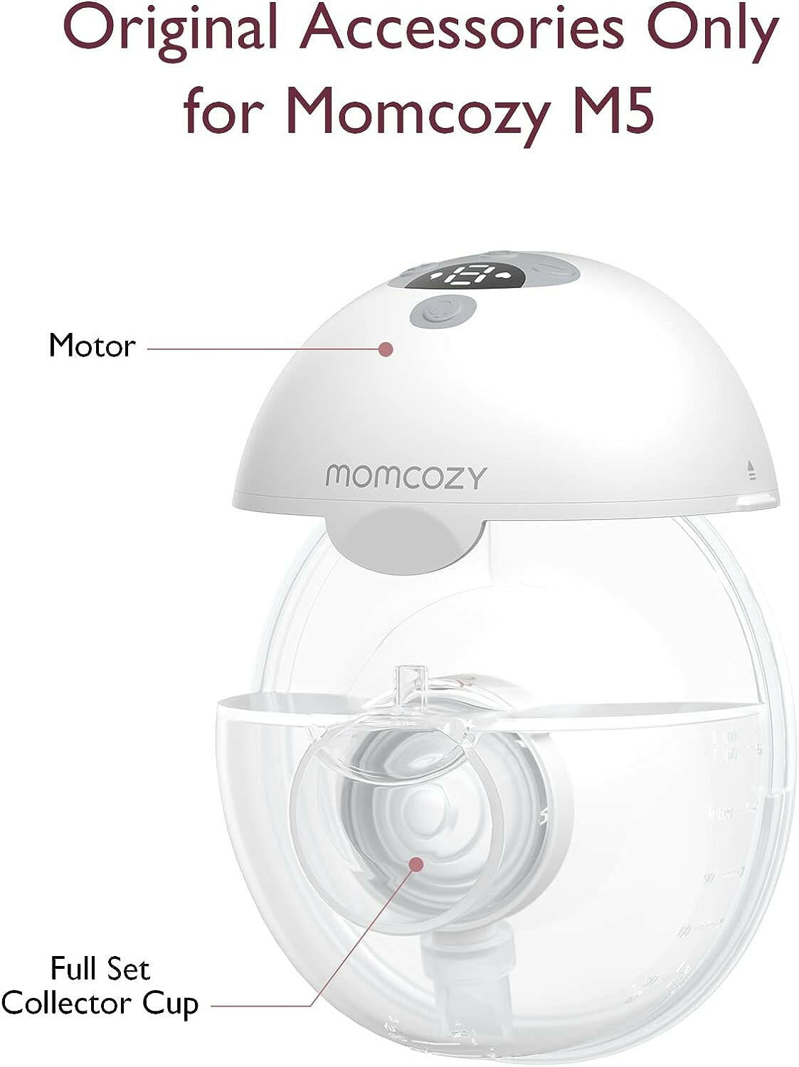 Momcozy Collector Cup Full Set Compatible with Momcozy M5.