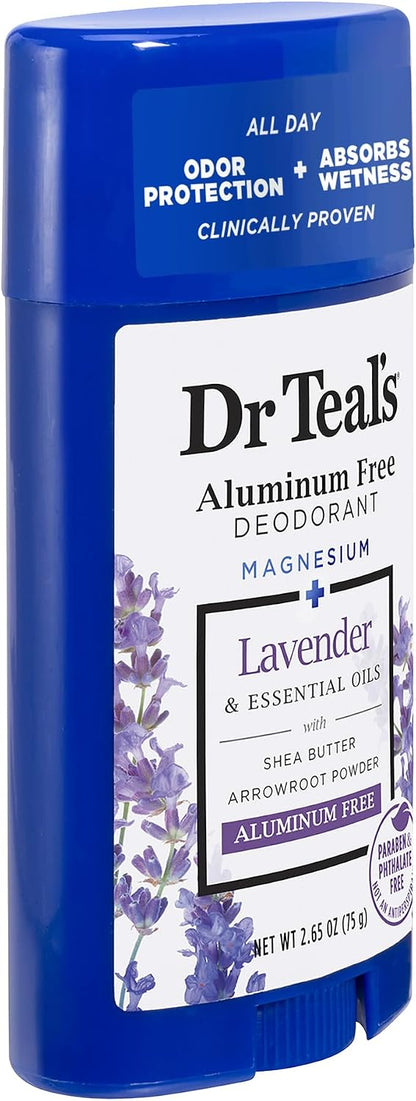 Dr. Teal's Lavender Aluminum Free Deodorant (75g)