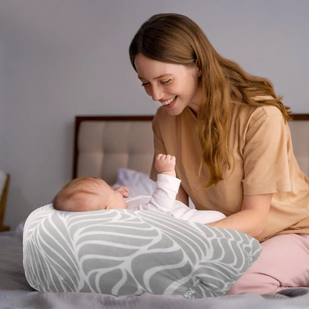 Babyjem Breastfeeding And Support Pillow (Grey)