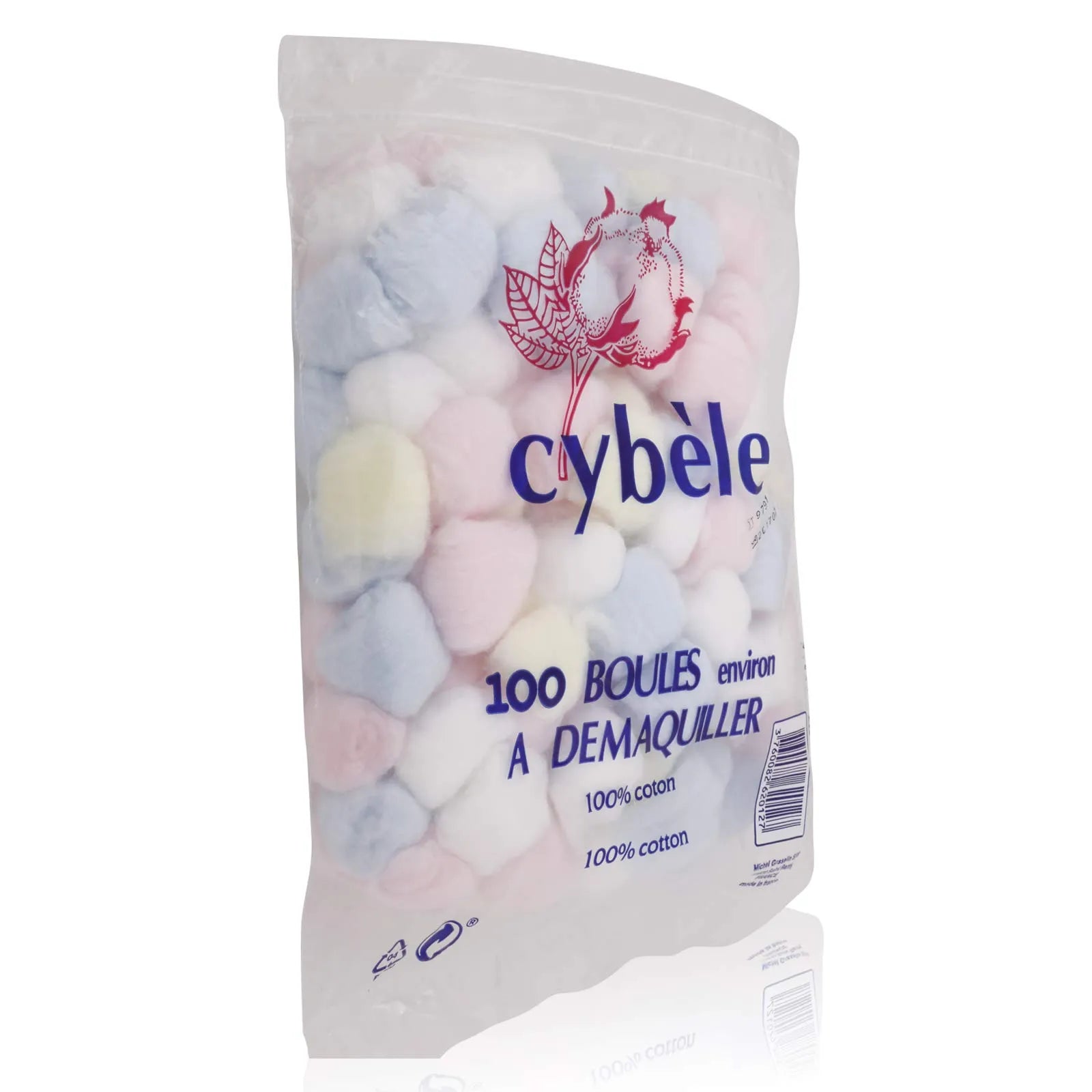 Cybele Premium Cotton Balls Colored (100 Pcs)
