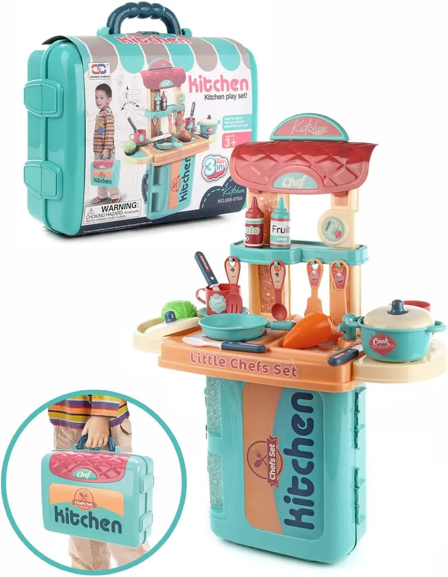 Little Chef Kitchen Set 3 in 1