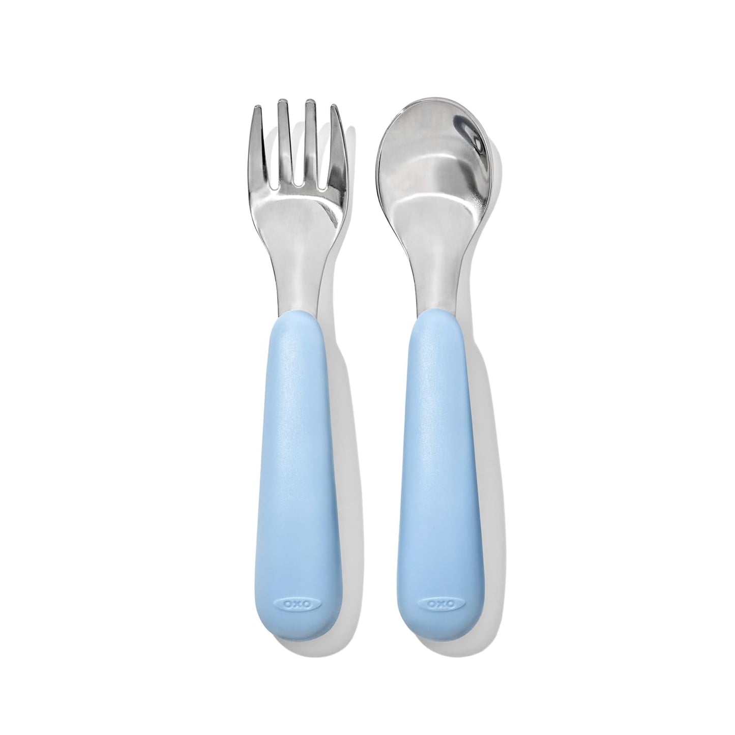 Oxo Tot On The Go Fork And Spoon Set (Dusk)