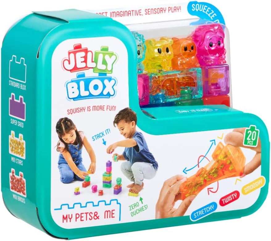 Goliath - Jelly Blox My Pets & Me Soft Building Blocks Set