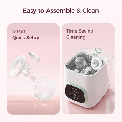 Momcozy Wearable Breast Pump S12 Pro Quick (White)