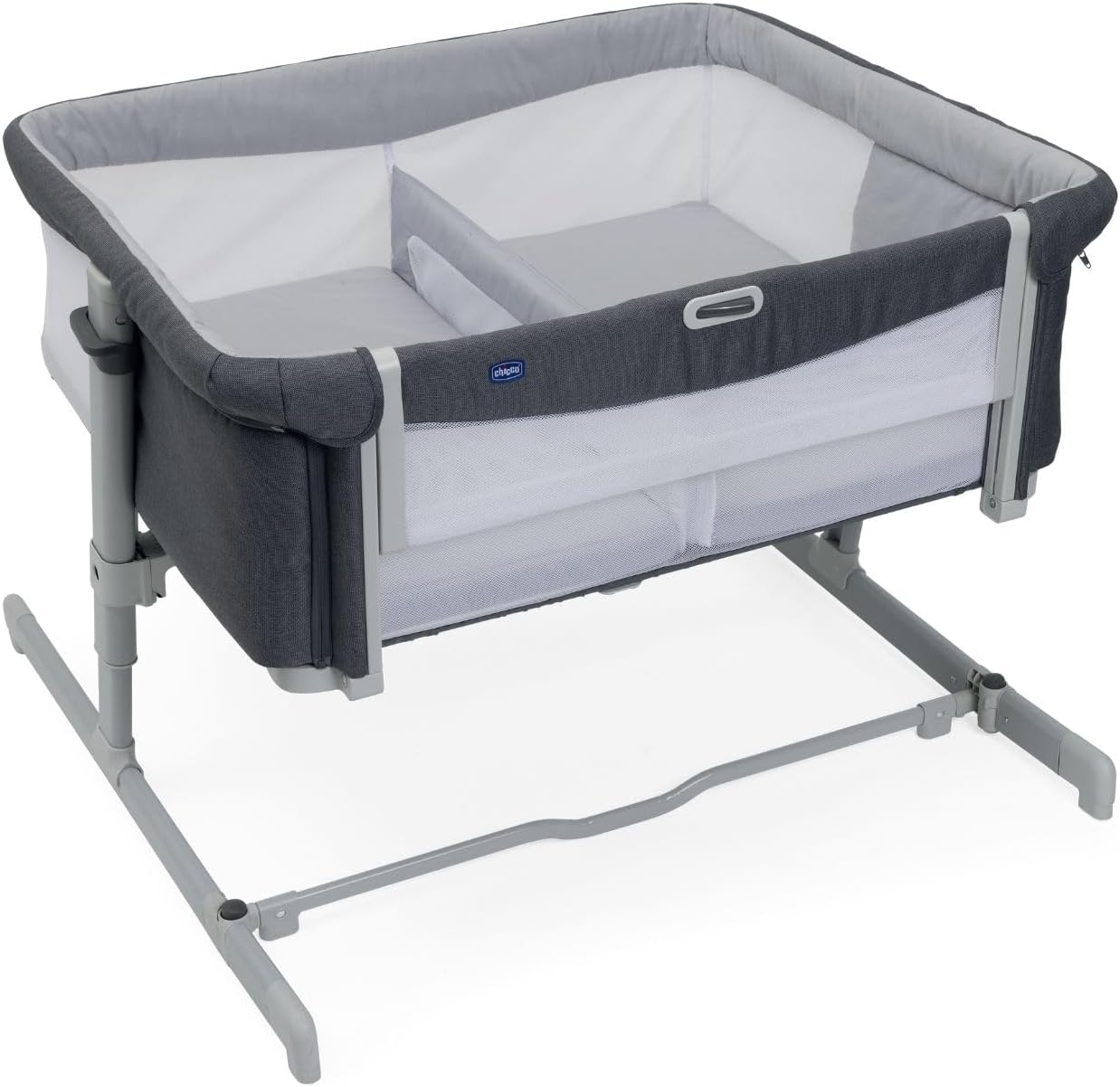 Chicco Next2Me Twins Co-Sleeping Crib (Magnetic Grey)