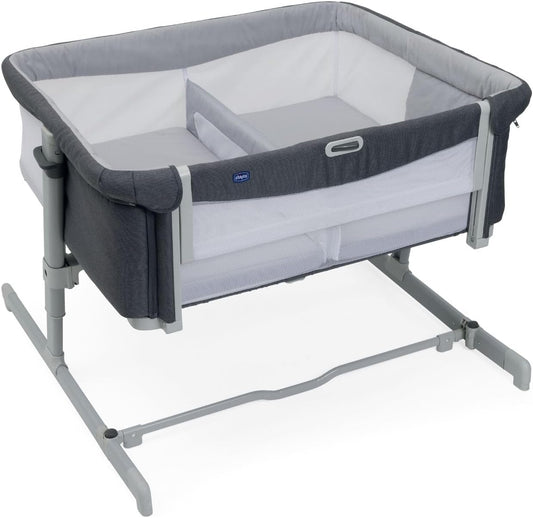Chicco Next2Me Twins Co-Sleeping Crib (Magnetic Grey)