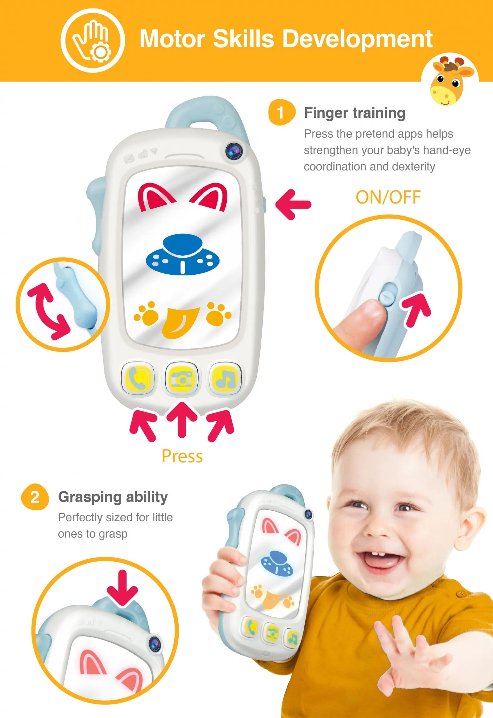 Winfun First Baby Selfie Phone