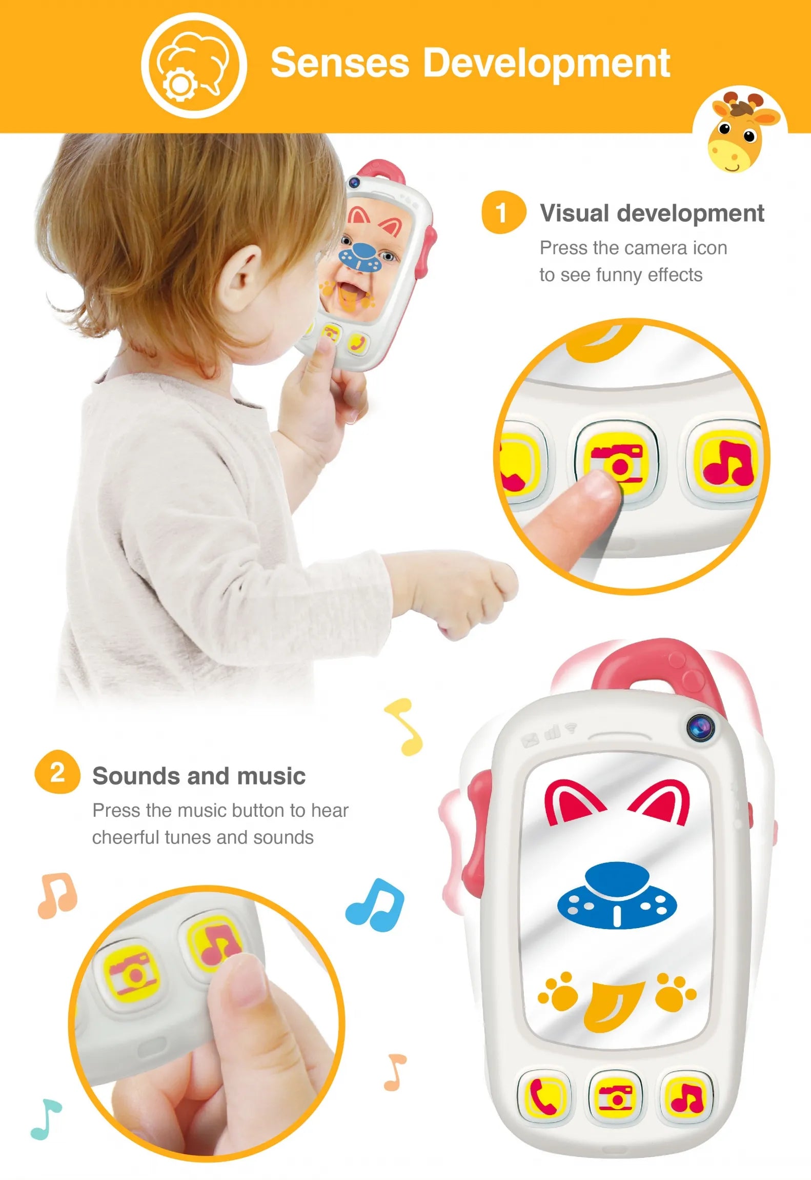 Winfun First Baby Selfie Phone