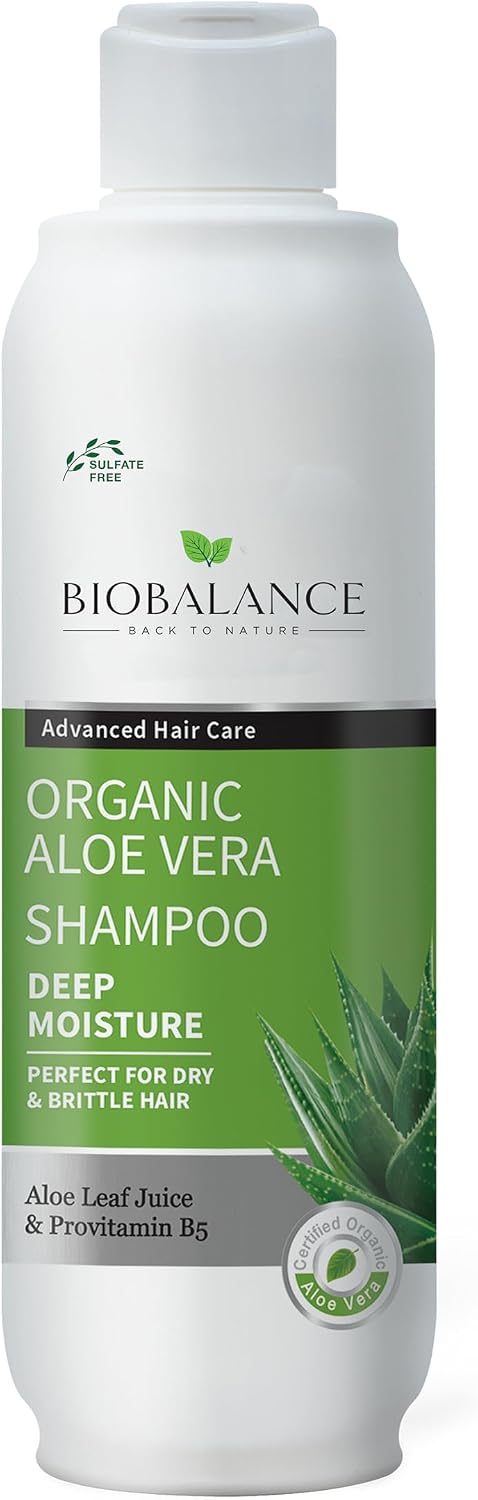 Biobalance Organic Faster Hair Growth Shampoo (Aloe, 330ml)