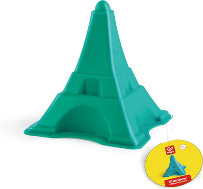 Hape Beach Toy Eiffel Tower Sand Shaper Mold Sand and Beach Toys (Blue)
