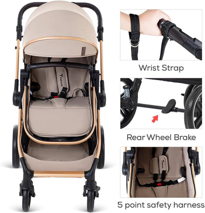 Teknum 3 In 1 Travel Prime Stroller