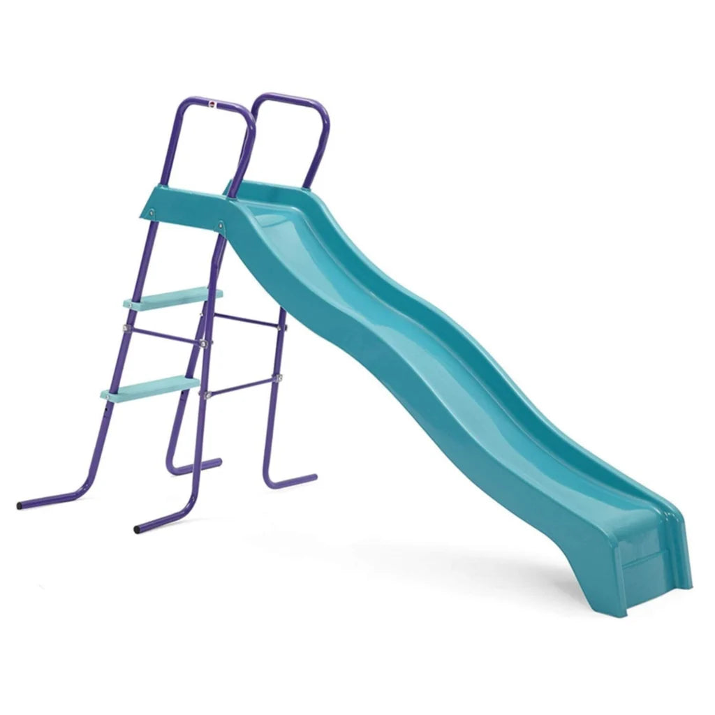 PLUM - Haumea Metal 6ft Slide for Children - Teal/Purple