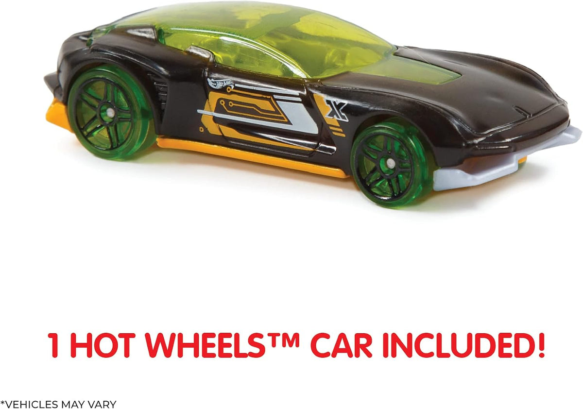 Hot Wheels - Felt Imaginmat Mega Racing Playmat with Toy Car & Stickers