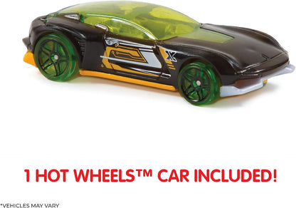 Hot Wheels - Felt Imaginmat Mega Racing Playmat with Toy Car & Stickers