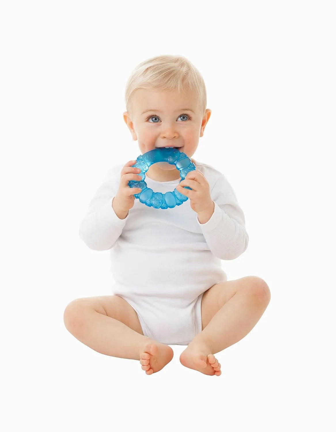Playgro Soothing Circle Water Teether (Blue)