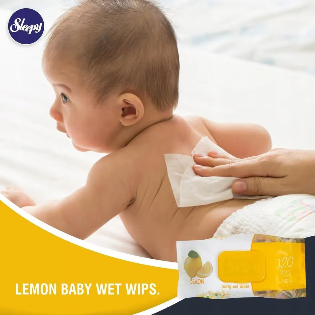Sleepy Wet Wipes (120 Pcs)