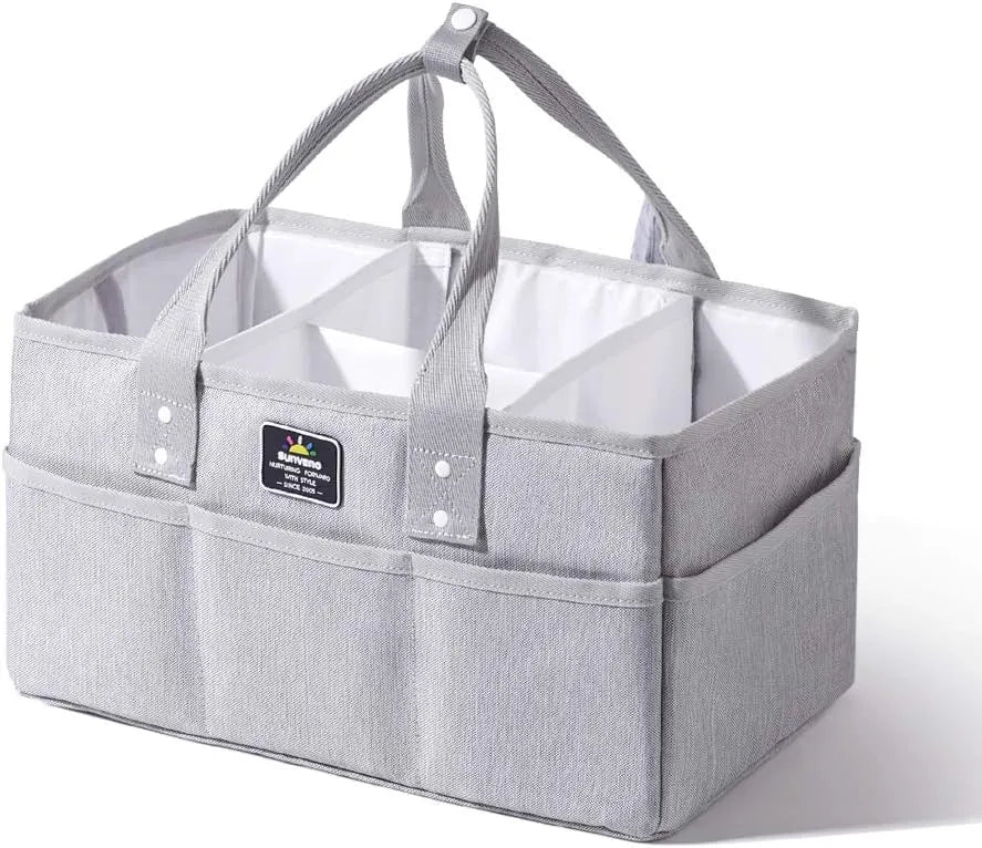 Sunveno Organizer Diaper Caddy (Grey)