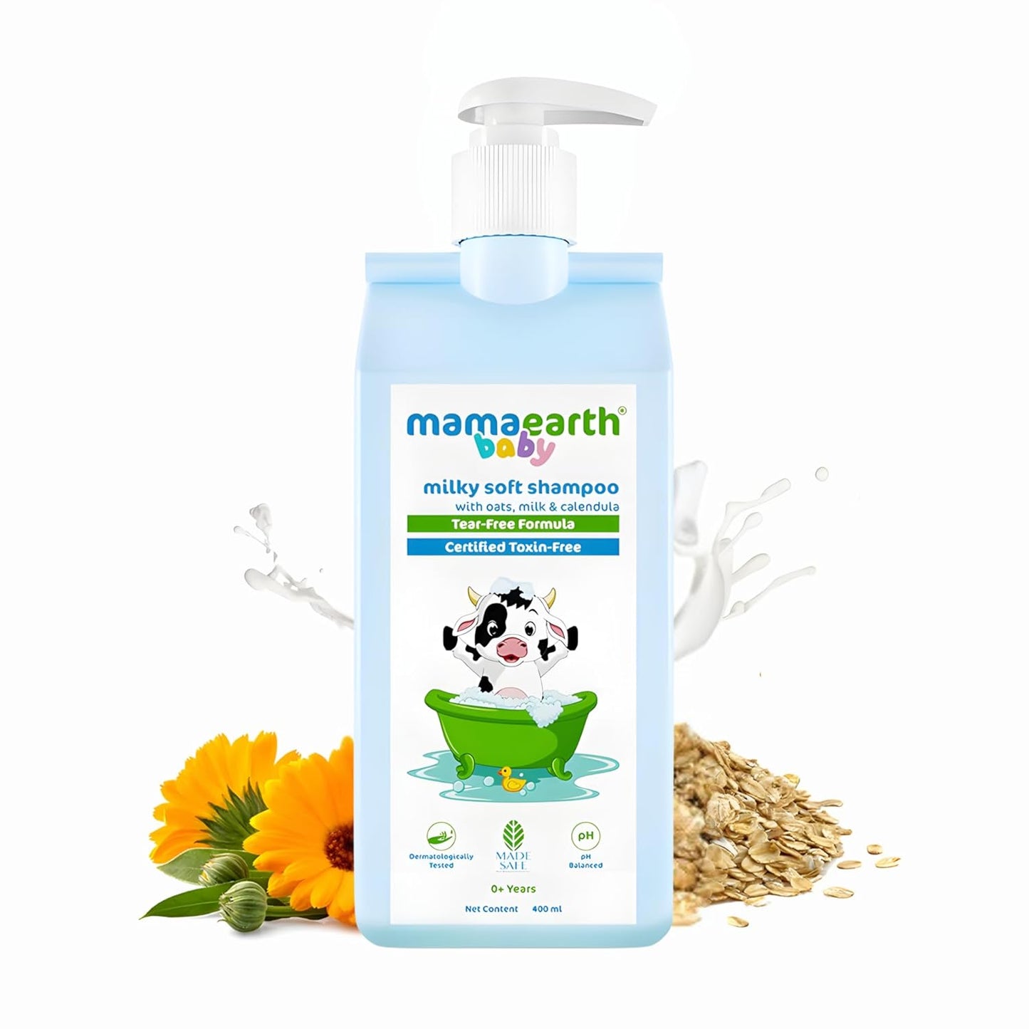 Mamaearth Milky Soft Shampoo For Babies (400ml)