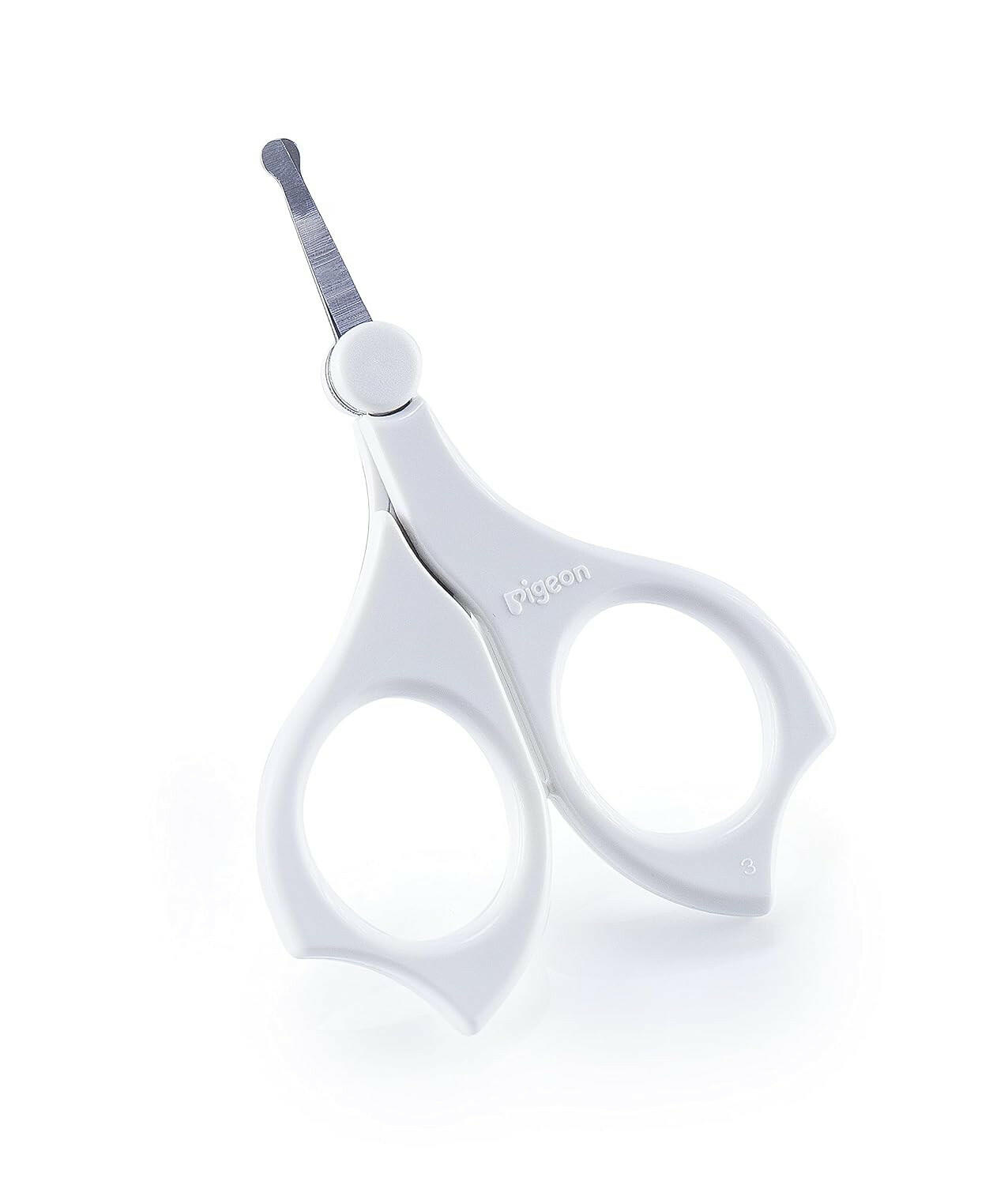 Pigeon Safety Nail Scissors, For 3+ Month Babies
