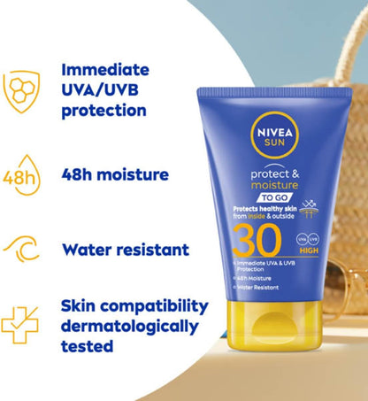Nivea Sun Protect& Moisture To Go Spf 30 (50ml)