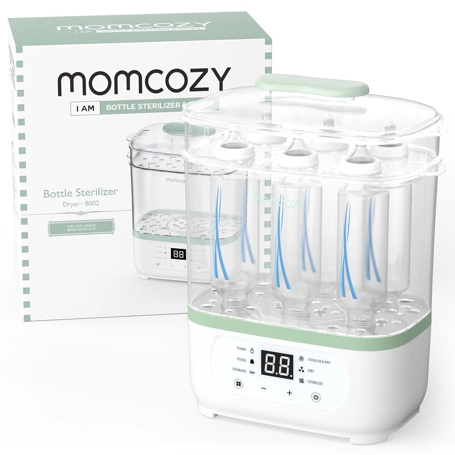 Momcozy Bottle 8 in 1 Sterilizer and Dryer