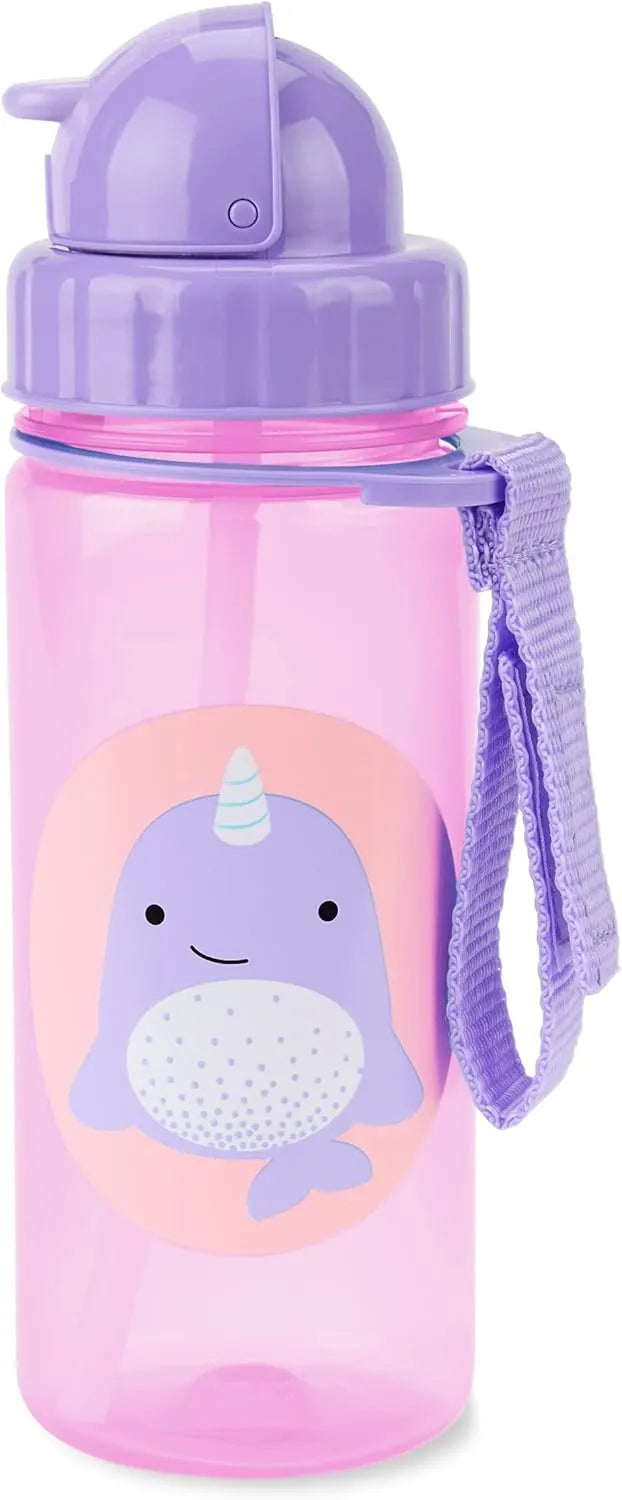 Skip Hop Zoo Straw Bottle (Narwhal)