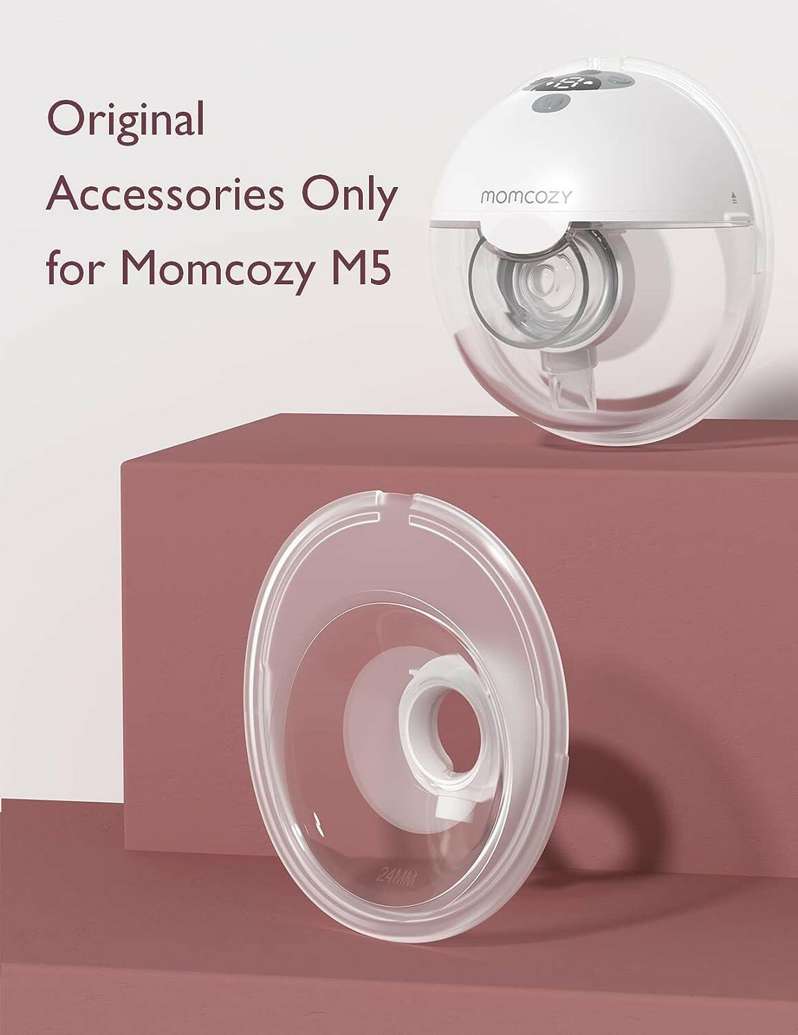 Momcozy Double-Sealed Flange Compatible with Momcozy M5.