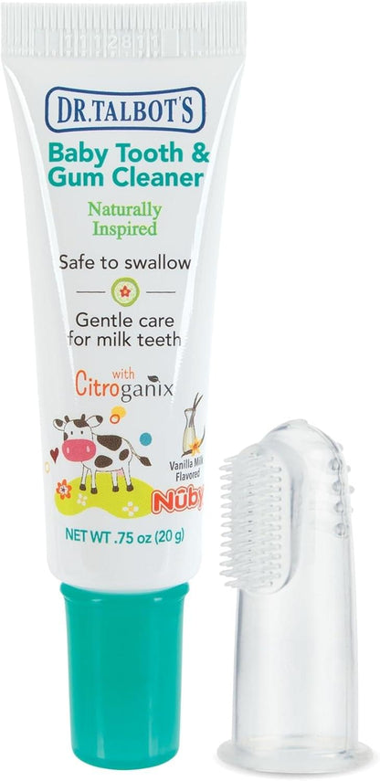 Dr. Talbot's Baby Toothpaste with Finger Brush Infant Oral Care Kit