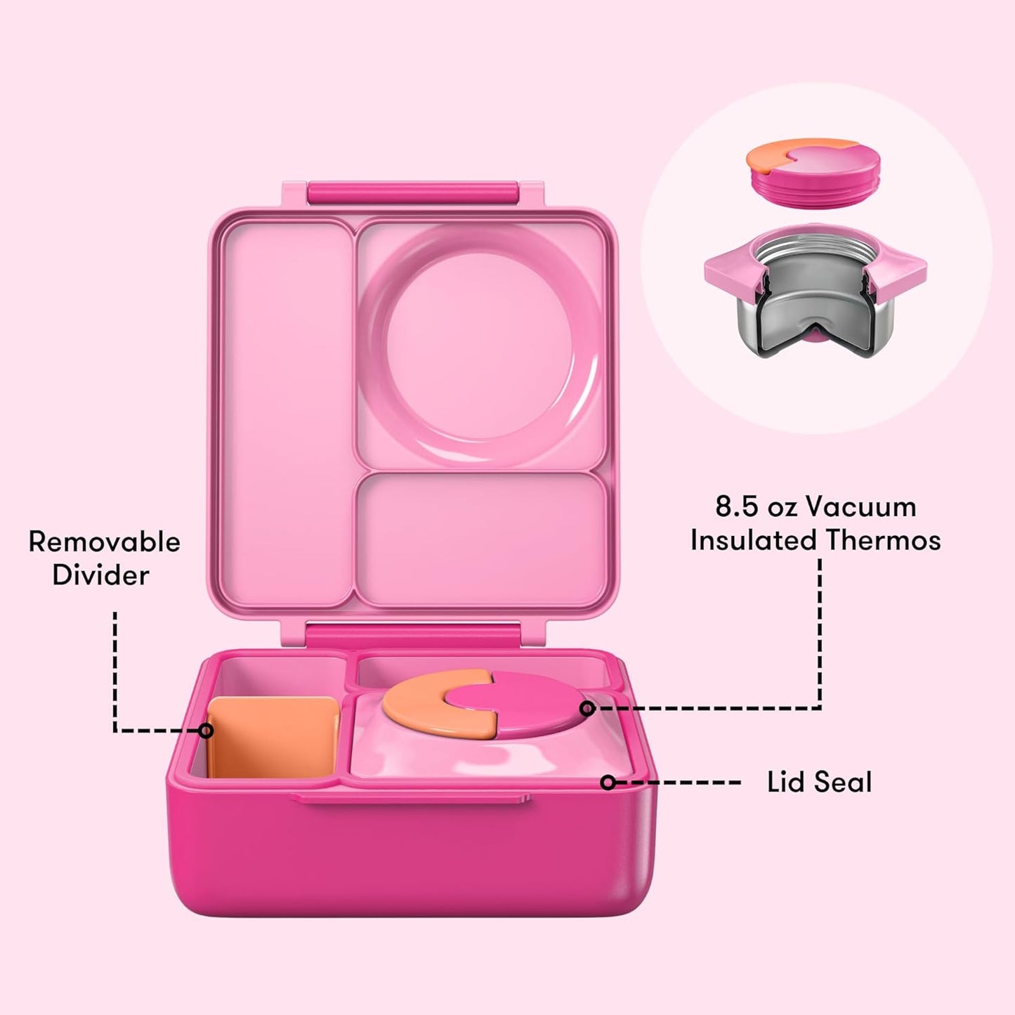 OmieBox Thermos Bento Lunch Box (250ml)