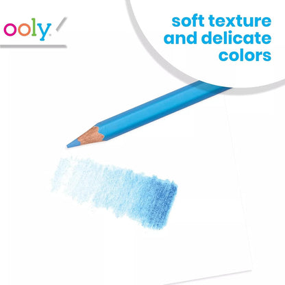 أولي، أقلام تلوين خشبية بدرجات باستيلية، مجموعة من 12، 3m+