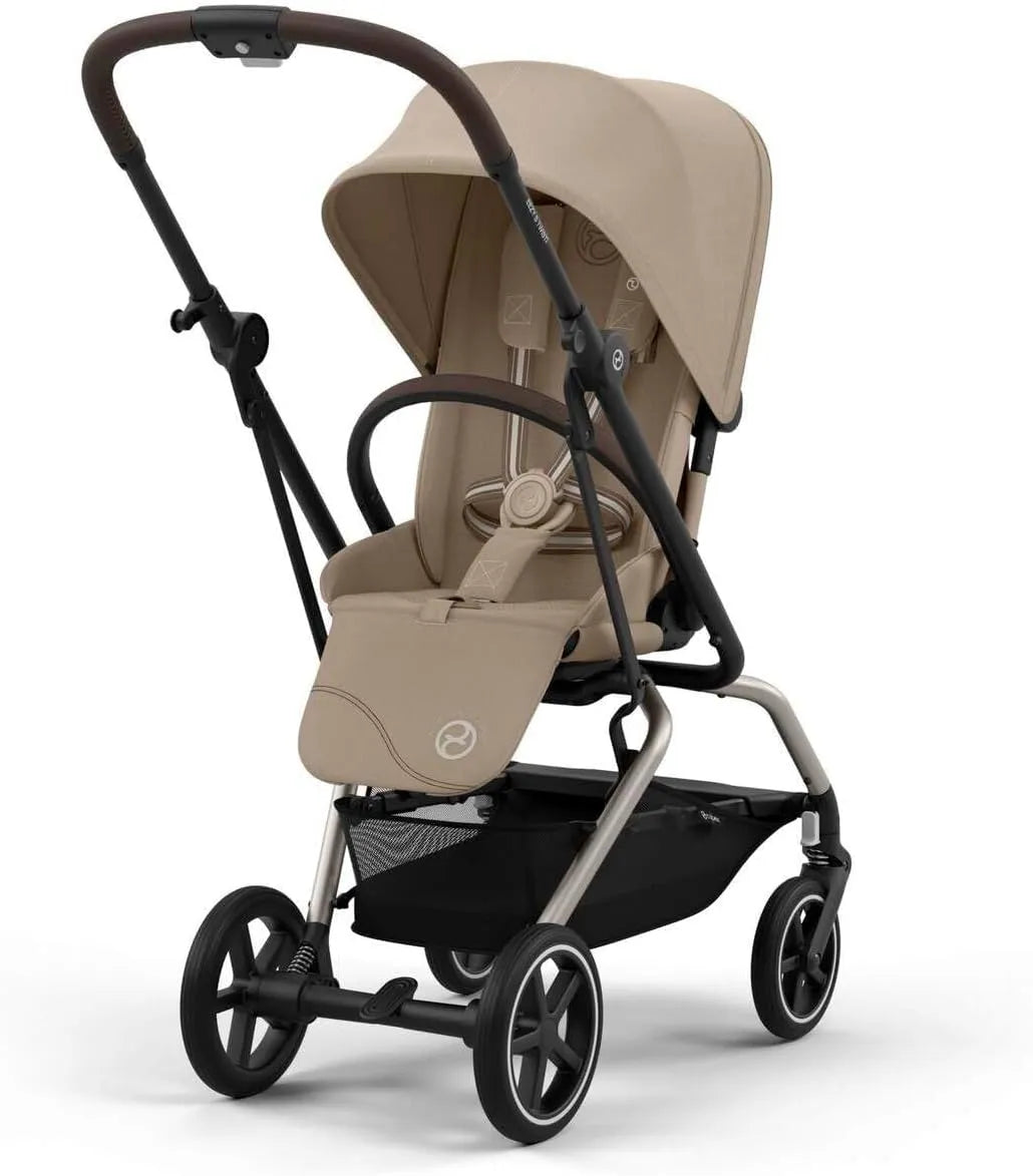 Cybex Eezy S Twist Plus 2 Stroller (Almond Beige)