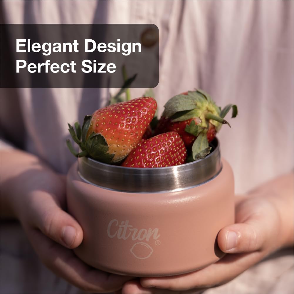 Citron Small Thermal Food Jar (250ml)