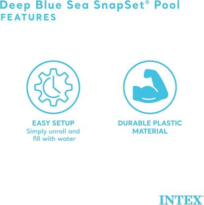 Intex Deep Blue Sea Snapset Pool (2.44mx46cm)