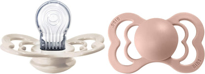 BIBS Supreme Silicone - Pack of 2 (Size 1)