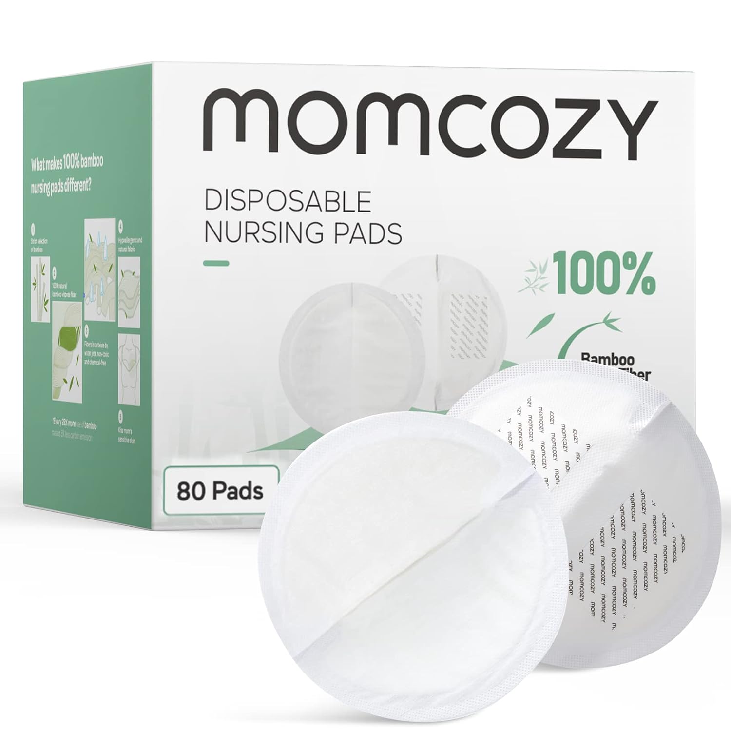 Momcozy Bamboo Fiber Disposable Nursing Pads