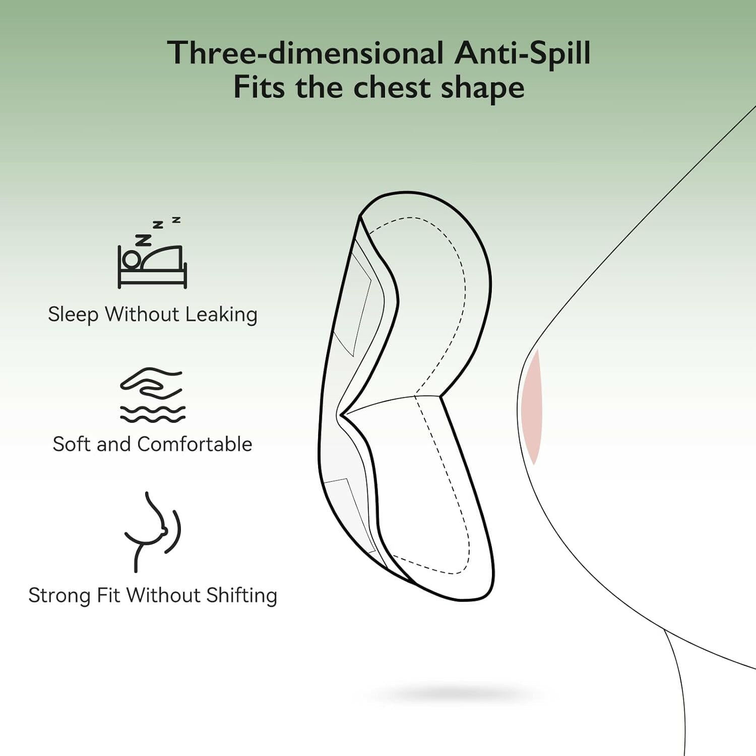 Momcozy Bamboo Fiber Disposable Nursing Pads.